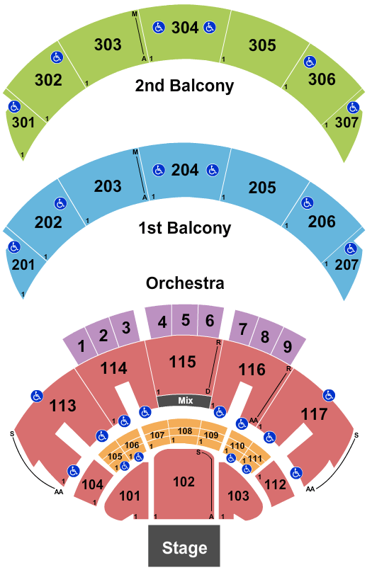 Hard Rock Live At The Seminole Hard Rock Hotel & Casino The Eagles Seating Chart